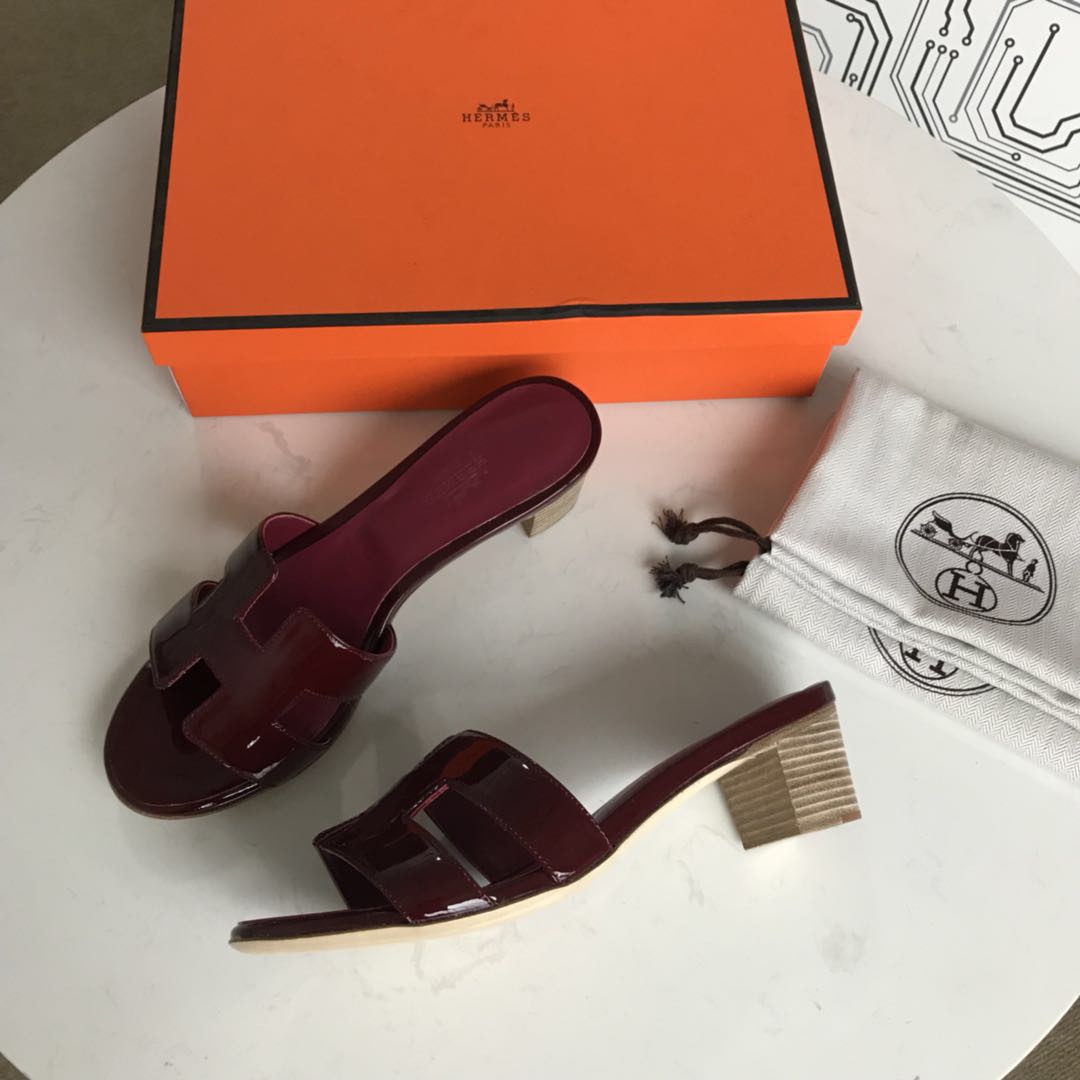 에르메스 올수공 오아시스 슬리퍼 샌들 페이던트 08